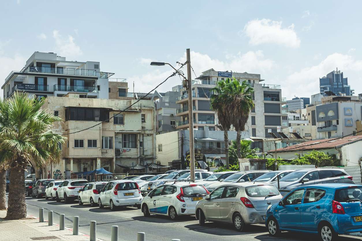 מצוקת חניה באזור תל אביב